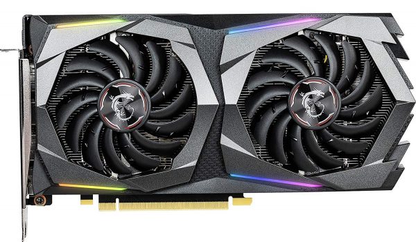 MSI Gaming GeForce GTX 1660 Ti 192-bit HDMI/DP 6GB GDRR6 HDCP Support DirectX 12 Dual Fan VR Ready OC Graphics Card (GTX 1660 TI Gaming X 6G) - Image 2