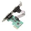 PCI Express Serial Card - 2 x RS232 (DB9) Serial Port PCIe Card - Serial Expansion Card - Image 2