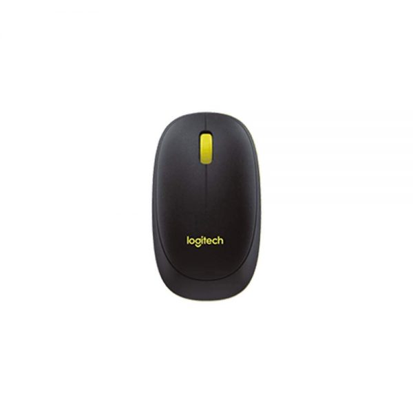 Logitech MK240 Nano Wireless Keyboard and Mouse Combo,12 Function Keys 2.4GHz Wireless, 1000DPI,Spill-Resistant Design, PC/Mac-Black/Chartreuse Yellow - Image 3