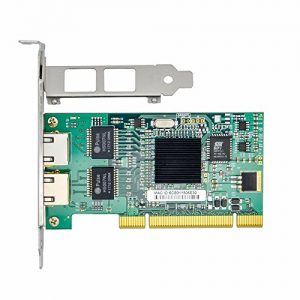 Intel chipset 82546 Dual Port gigabit 8492mt pci Server Network Card 1000m rj45 nic ethernet Desktop Adapter