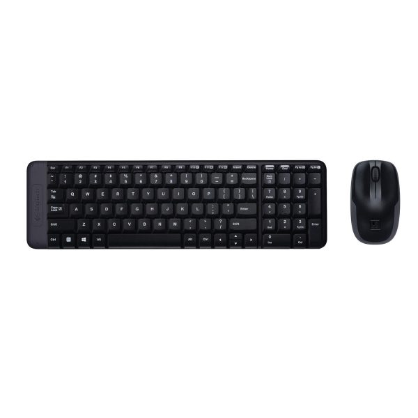Logitech MK220 Wireless Keyboard and Mouse Combo (Black) - Image 2