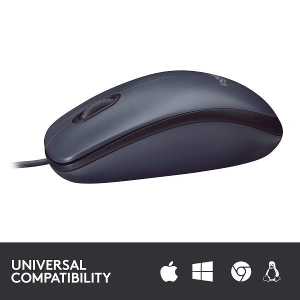 Logitech M100r Wired USB Mouse - Image 2
