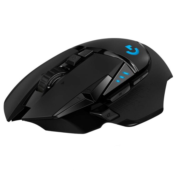 Logitech G502 Lightspeed Wireless Gaming Mouse, Hero 16K Sensor, 16,000 DPI, RGB, Adjustable Weights, 11 Programmable Buttons, Long Battery Life, On-Board Memory, PC/Mac - Image 2
