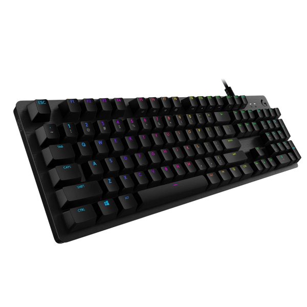 G512 CARBON LIGHTSYNC RGB Mechanical Gaming Keyboard, GX Brown (Tactile)