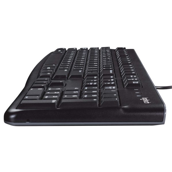 Logitech MK120 Wired Keyboard and Mouse Combo (Black) - Image 5