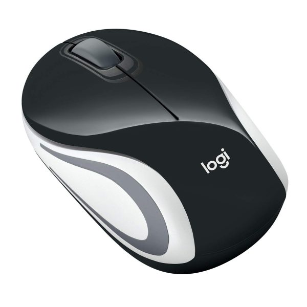 Logitech M187 Ultra Portable Wireless Mouse, 2.4 GHz with USB Receiver, 1000 DPI Optical Tracking, 3-Buttons, PC/Mac/Laptop - Black - Image 6