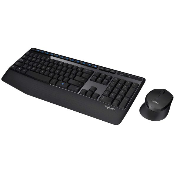Logitech MK345 Wireless Combo – Full-Sized Keyboard with Palm Rest and Comfortable Right-Handed Mouse - Image 4