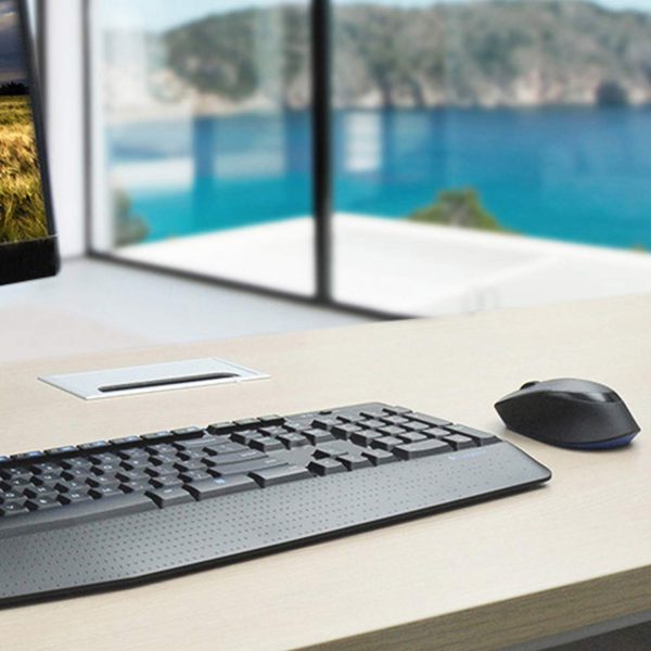 Logitech MK345 Wireless Combo – Full-Sized Keyboard with Palm Rest and Comfortable Right-Handed Mouse - Image 7