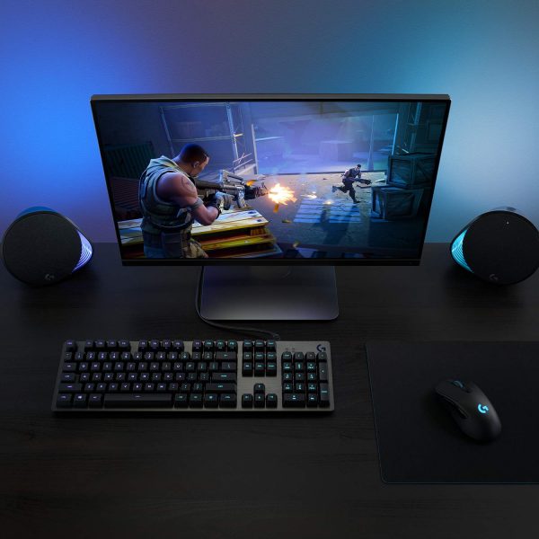 G512 CARBON LIGHTSYNC RGB Mechanical Gaming Keyboard, GX Brown (Tactile) - Image 5