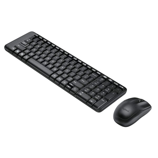 Logitech MK220 Wireless Keyboard and Mouse Combo (Black) - Image 5