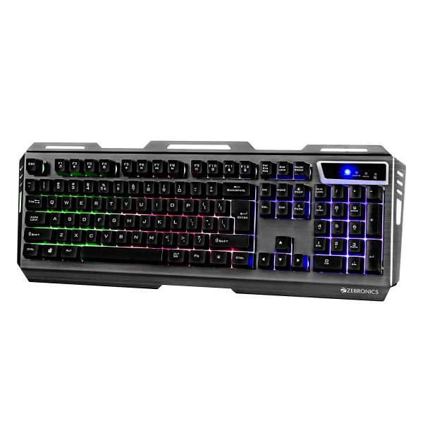 Zebronics Zeb-Transformer-k USB Gaming Keyboard with Multicolor LED Effect