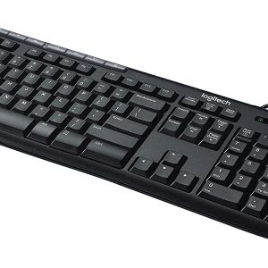 Logitech Media Combo MK200 Full-Size Keyboard and High-Definition Optical Mouse