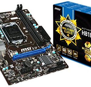 MSI H81M-E33 Socket LGA 1150 Motherboard