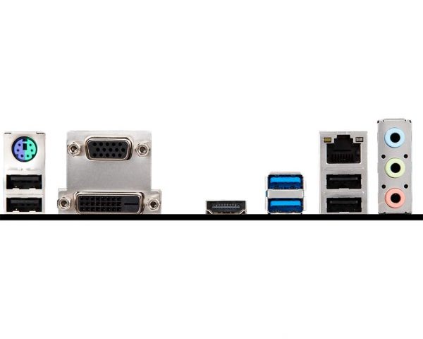 MSI H310M PRO M2 Plus mATX Motherboard (9th / 8th Gen Intel Core,LGA 1151 Socket, DDR4, M.2 and NVMe,DVI-D/VGA/HDMI) - Image 2
