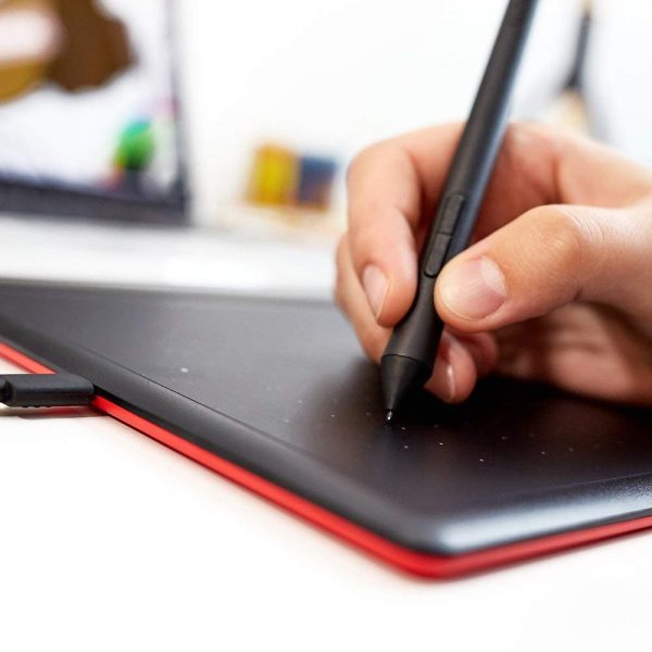 WACOM One by CTL-672/K0-CX Medium 8.5-inch x 5.3-inch Graphic Tablet - Image 5