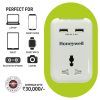 Honeywell Travel Surge Single Socket with 2 X USB Platinum - Image 3