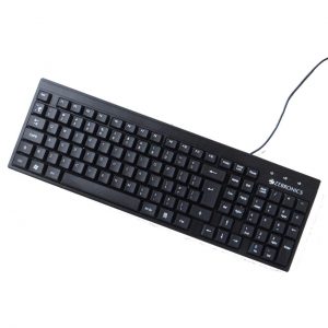 Zebronics Zeb k35 USB keyboard with slim design 106 keys with rupee key