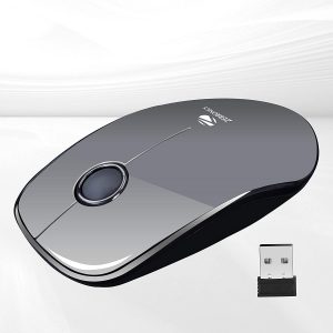 Zebronics Zeb-Aqua Wireless Mouse (Gray)