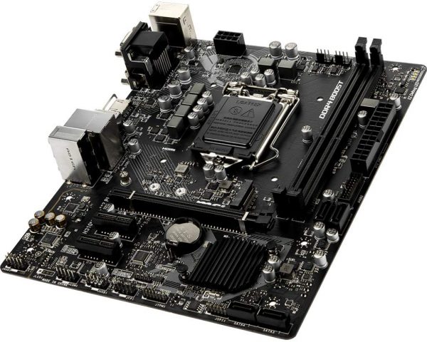 MSI H310M PRO M2 Plus mATX Motherboard (9th / 8th Gen Intel Core,LGA 1151 Socket, DDR4, M.2 and NVMe,DVI-D/VGA/HDMI) - Image 4