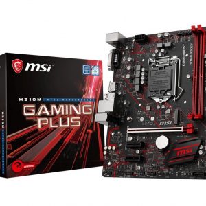 MSI H310M GAMING PLUS MotherBoard Socket 1151/H310/DDR4/S-ATA 600/Micro ATX Motherboard