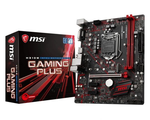 MSI H310M GAMING PLUS MotherBoard Socket 1151/H310/DDR4/S-ATA 600/Micro ATX Motherboard