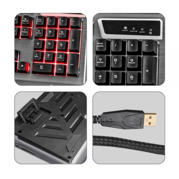 Zebronics Zeb-Transformer Gaming Keyboard and Mouse Combo (USB, Braided Cable) - Image 5