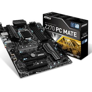 MSI Pro Series Intel Z270 DDR4 HDMI USB 3 CrossFire ATX Motherboard (Z270 PC MATE)