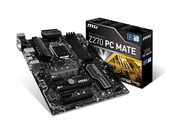 MSI Pro Series Intel Z270 DDR4 HDMI USB 3 CrossFire ATX Motherboard (Z270 PC MATE)