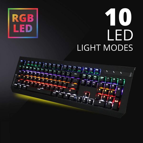 ZEBRONICS MECHANICAL USB WIRED KEYBOARD MAX PLUS - Image 6