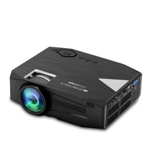 Zebronics ZEB-LP1800 Home Theatre Projector with Built in Speaker, HDMI, VGA, USB, AV in, mSD Slot, AUX Out, 1080p Support and Remote Control
