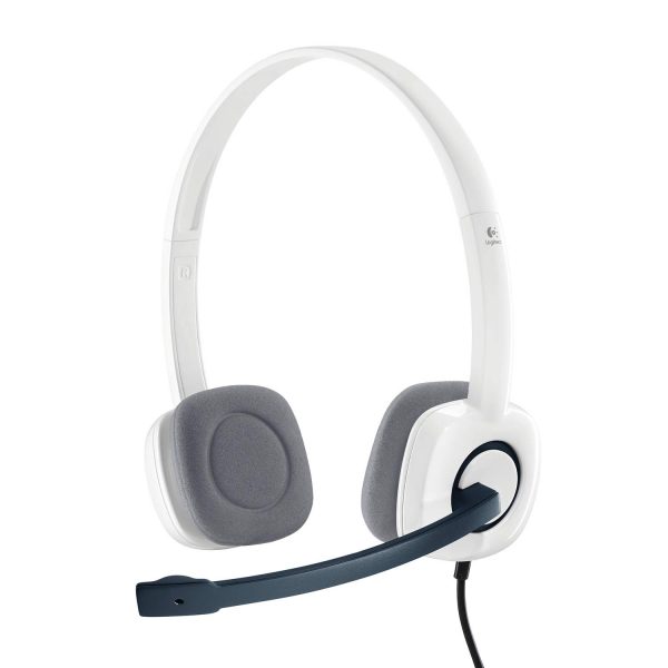 Logitech H150 Stereo Headset (Cloud White) - Image 2