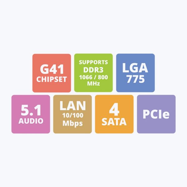 Zeb-G41-D3, LGA 775 Socket - Image 2