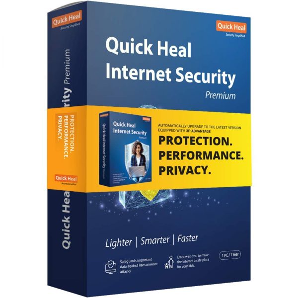 Quick Heal Internet Security Premium - 1 Users, 1 Years (DVD). - Image 3
