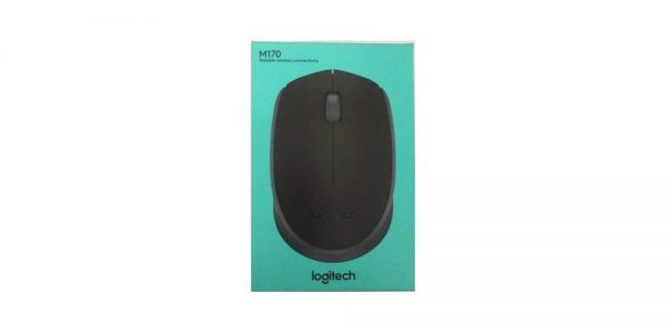 Logitech M170 Wireless Mouse – for Computer and Laptop Use, USB Receiver and 12 Month Battery Life, Black