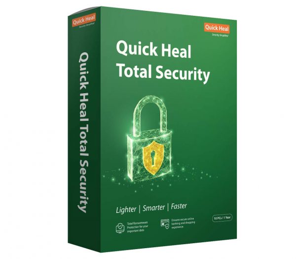 Quick Heal Total Security - 10 Users 1 Year