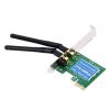 Live Tech WiFi Card 300mbps 2.4 ghz Dual Antenna PCI-Express Wireless Adapter Support 802.11b/g/n Desktop pci-Express Network Compatible for Windows xp/7/8/8.1/10/linux - Image 2