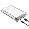 ORICO 3.5 inch USB 3.0 External Hard Drive Enclosure for SATA HDD [Support UASP SATA III] Tool Free- Transparent Upto 8Tb - Image 3