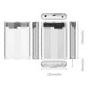 ORICO 3.5 inch USB 3.0 External Hard Drive Enclosure for SATA HDD [Support UASP SATA III] Tool Free- Transparent Upto 8Tb - Image 4