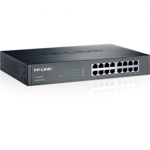 TP-Link TL-SG1016D 16-Port Gigabit Desktop Switch (Black)