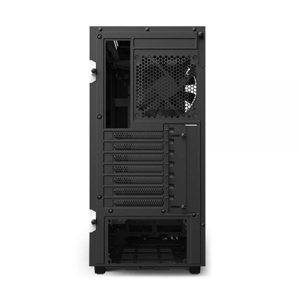 NZXT H510 Compact Mid-Tower ATX Computer Cabinet/Gaming Case | Black/Black  | Front USB Type-C Port with 2x120mm Fans - Image 9