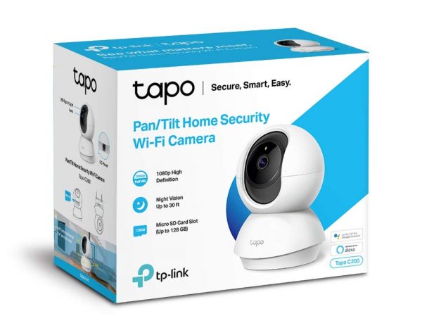 TP-LINK Tapo Wi-Fi Pan/Tilt Smart Security Camera, Indoor CCTV, 360° Rotational Views, Works with Alexa, No Hub Required, 1080p, 2-Way Audio, Night Vision, SD Storage, Device Sharing(Tapo C200) - Image 5