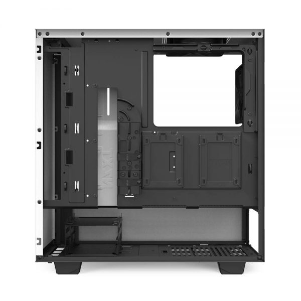 NZXT H510 Compact Mid-Tower ATX Computer Cabinet/Gaming Case | Black/Black  | Front USB Type-C Port with 2x120mm Fans - Image 2
