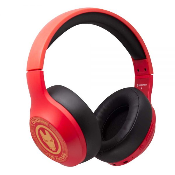 Disney Marvel Marvel Iron Man Over The Ear Wireless Headphone, Built in Mic with Noise Cancellation, Sweat Resistant, 8Hrs Playtime, Multipairing Tech, Super Hero Design - Dbth303 Im - Image 3