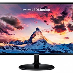 Samsung 27 inch (68.6 cm) LED Backlit Computer Monitor - Full HD, Super Slim AH-IPS Panel with VGA, HDMI Ports - LS27F350FHWXXL (Black)