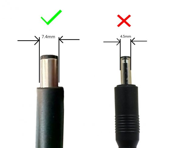 Dell Power Cable & Laptop Adapter Charger For 65W 19.5V 3.34A - Image 2