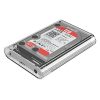 ORICO 3.5 inch USB 3.0 External Hard Drive Enclosure for SATA HDD [Support UASP SATA III] Tool Free- Transparent Upto 8Tb - Image 5