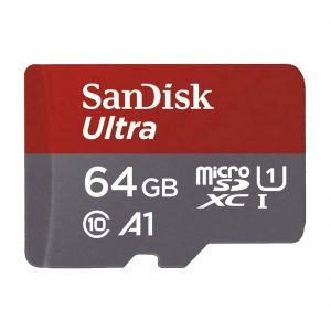 SanDisk Ultra microSD UHS-I Card 64GB, 120MB/s R