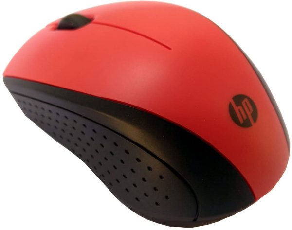 HP G3T 3 Button Wireless USB Optical Scroll Mouse with Nano USB Receiver(Red/Black) (L0Z86AA) - Image 2