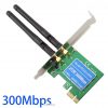 Live Tech WiFi Card 300mbps 2.4 ghz Dual Antenna PCI-Express Wireless Adapter Support 802.11b/g/n Desktop pci-Express Network Compatible for Windows xp/7/8/8.1/10/linux - Image 6