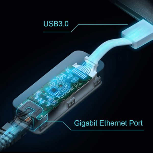 TP-Link UE300 USB 3.0 to RJ45 Gigabit Ethernet Network Adapter - Plug and Play - Image 6